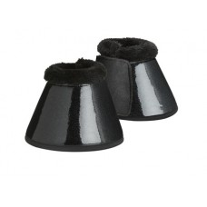 Diana black bell boots
